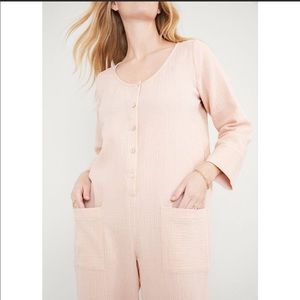 Hatch The Softest Nursing Gauze Jumpsuit Size 0